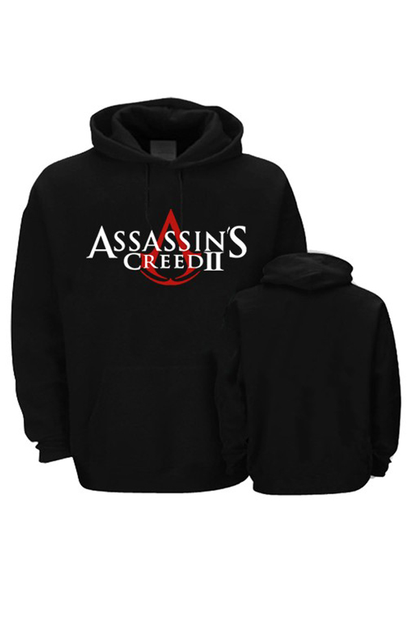 Game Costume Assassin's Creed Logo Printed Hoodie - Click Image to Close